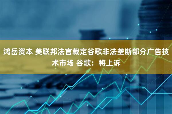鸿岳资本 美联邦法官裁定谷歌非法垄断部分广告技术市场 谷歌：将上诉