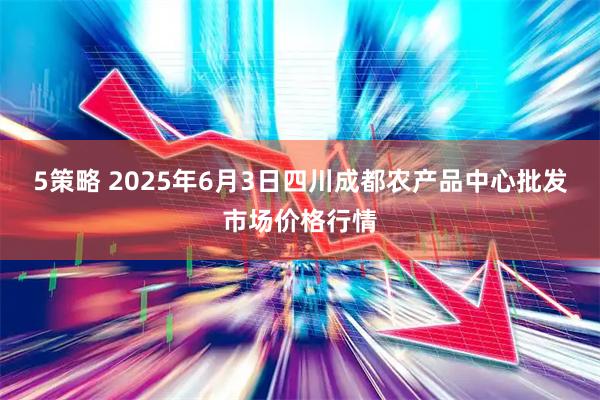 5策略 2025年6月3日四川成都农产品中心批发市场价格行情