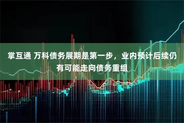掌互通 万科债务展期是第一步，业内预计后续仍有可能走向债务重组