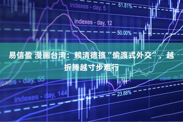易信盈 漫画台湾：赖清德搞“偷渡式外交”，越折腾越寸步难行