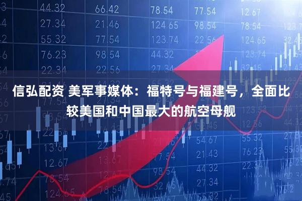信弘配资 美军事媒体：福特号与福建号，全面比较美国和中国最大的航空母舰
